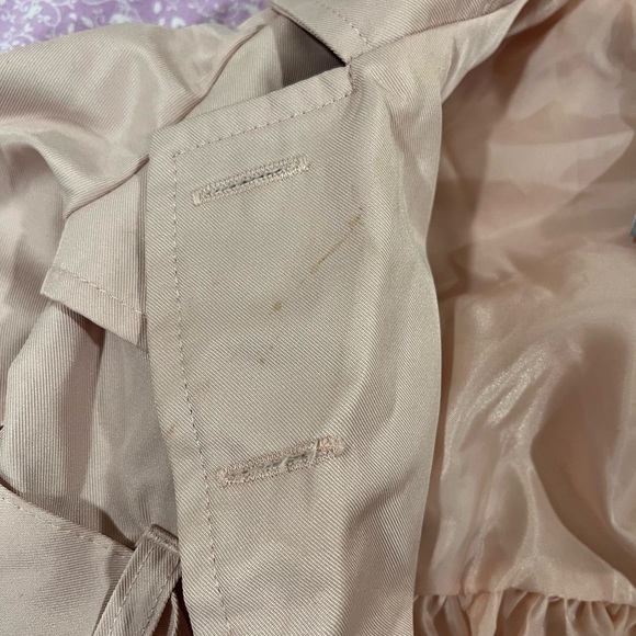 Kids Pink Trench Coat - Picture 6 of 6